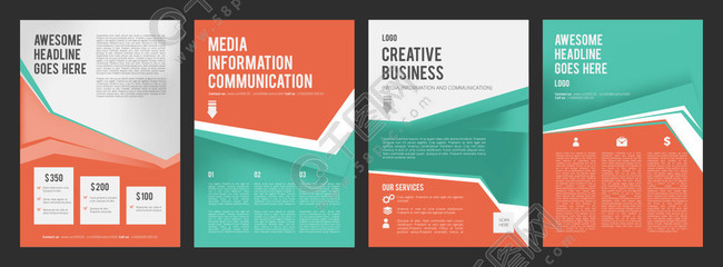 商業(yè)傳單。廣告產品手冊的彩色頁面,帶有文本矢量設計集合的位置。演示文稿橫幅模板。插圖宣傳冊業(yè)務布局,設計橫幅傳單。商業(yè)傳單。廣告產品手冊的彩色頁面,帶有文本矢量設計集合的位置。演示橫幅模板